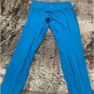 Lululemon Align Pant 28" Teal leggings Size 12